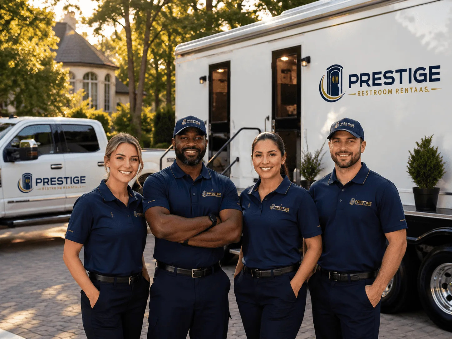 Trusted Luxury Portable Restrooms company in Damon, TX